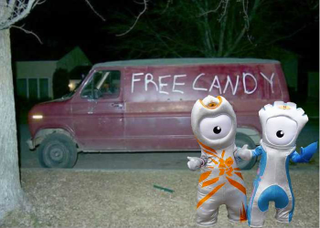 Illustration for article titled A Roundup Of London Olympic Mascot Photoshop Fun (UPDATES!)